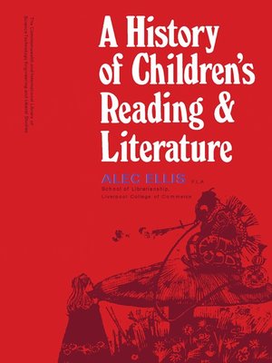 cover image of A History of Children's Reading and Literature